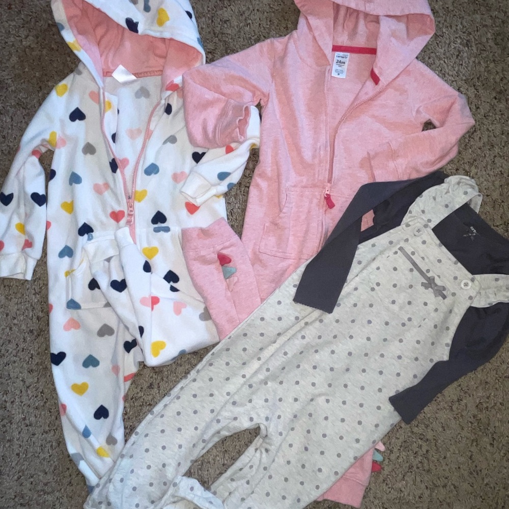 3T toddler girls bundle (long sleeve)    |  4 pieces total - Picture 2 of 13